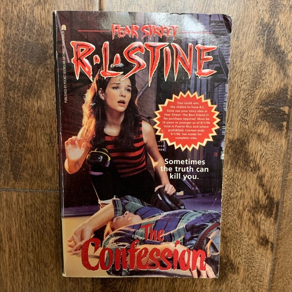 Fear Street R.L Stine Other - Vtg 1996 R.L. Stine Fear Street The Confession #38 Archway Paperback Book